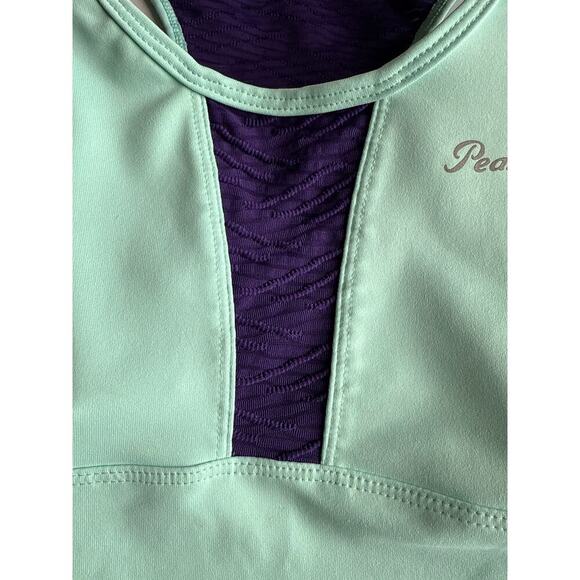Pearl Izumi Women’s Fly Sport Tank Green Purple Size S Activewear - Picture 4 of 10